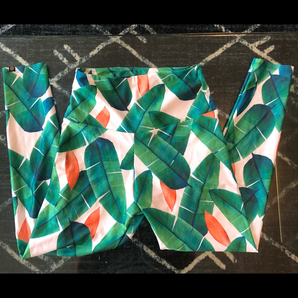 ONZIE - TROPICAL PRINT 7/8 LEGGING